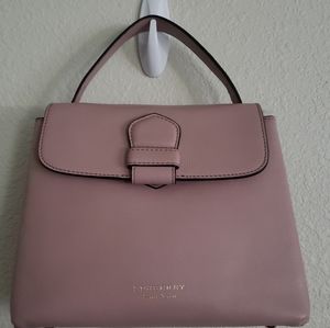 Burberry Derby Small House Check Leather Shoulder Bag